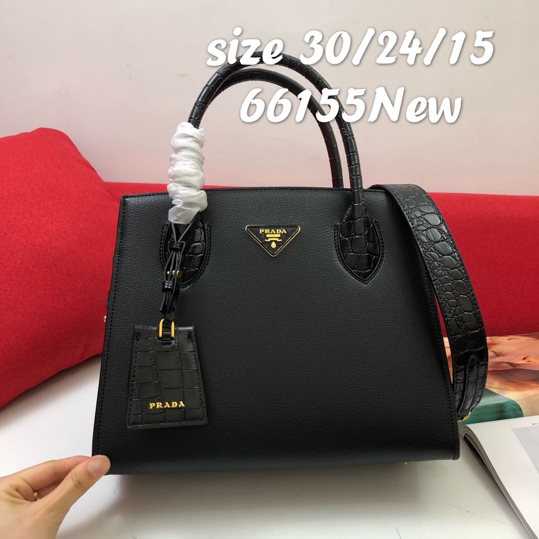 Pra*a top handle bags